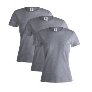 Pack de 3 t-shirts keya cinza
